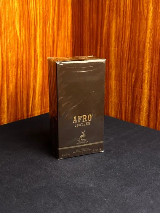 Perfume Original Afro Leather Alhamamera 80ml
