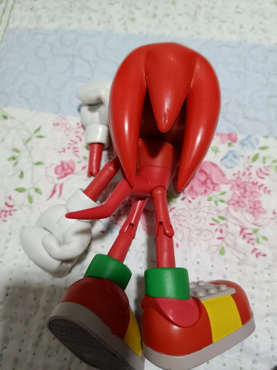 Boneco Knuckles Sonic Jazware Super posers (AVARIADO) - Foto 4