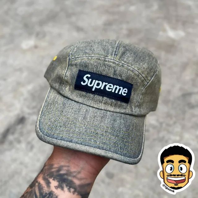 BONÉ SUPREME - JEANS CLARO