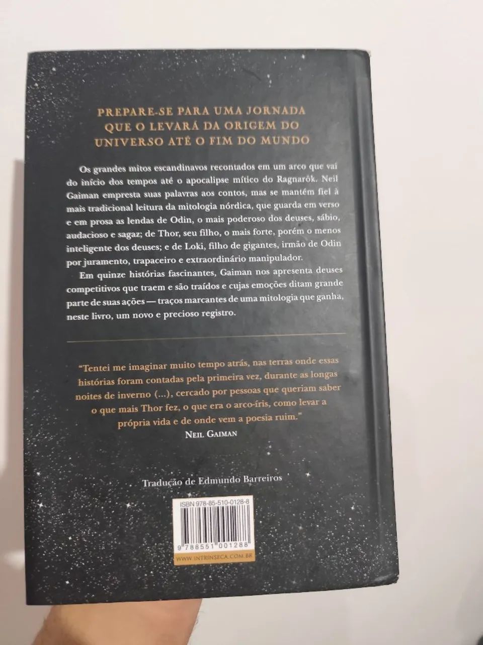 Livro Mitologia Nórdica - Neil Gaiman Capa Dura - Foto 2