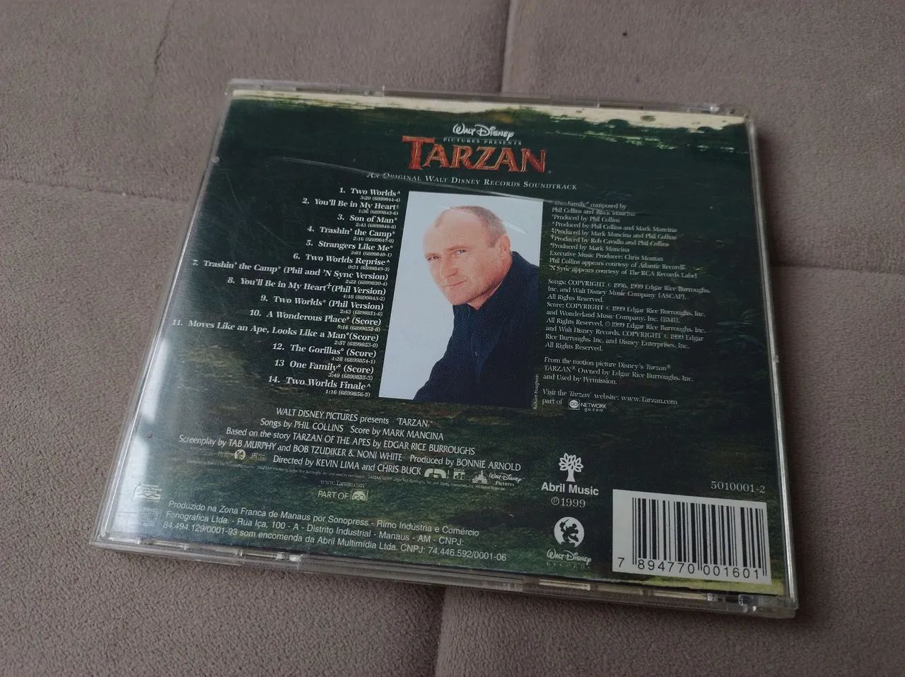 CD Tarzan - Trilha Sonora Original - Foto 3