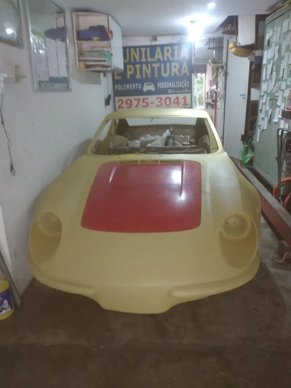 Carroceria de fibra de vidro puma