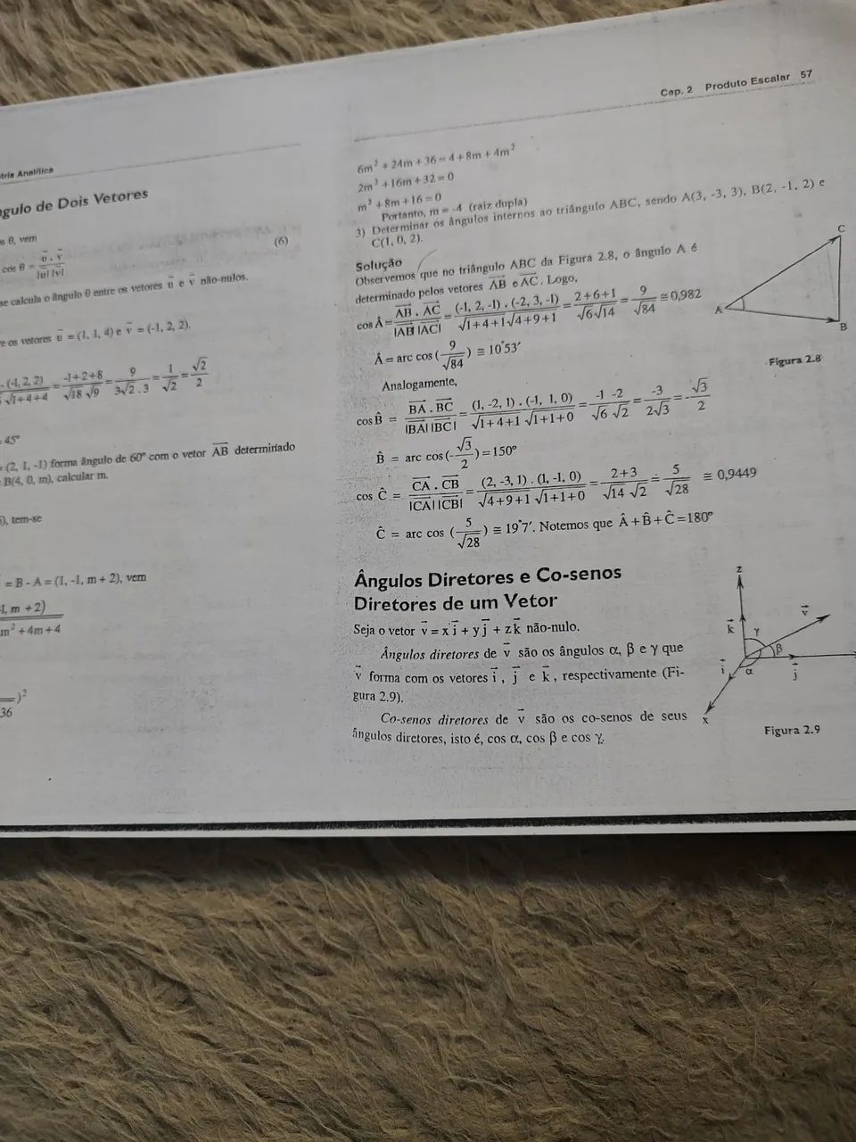  Caderno+apostila geometria analítica. - Foto 4