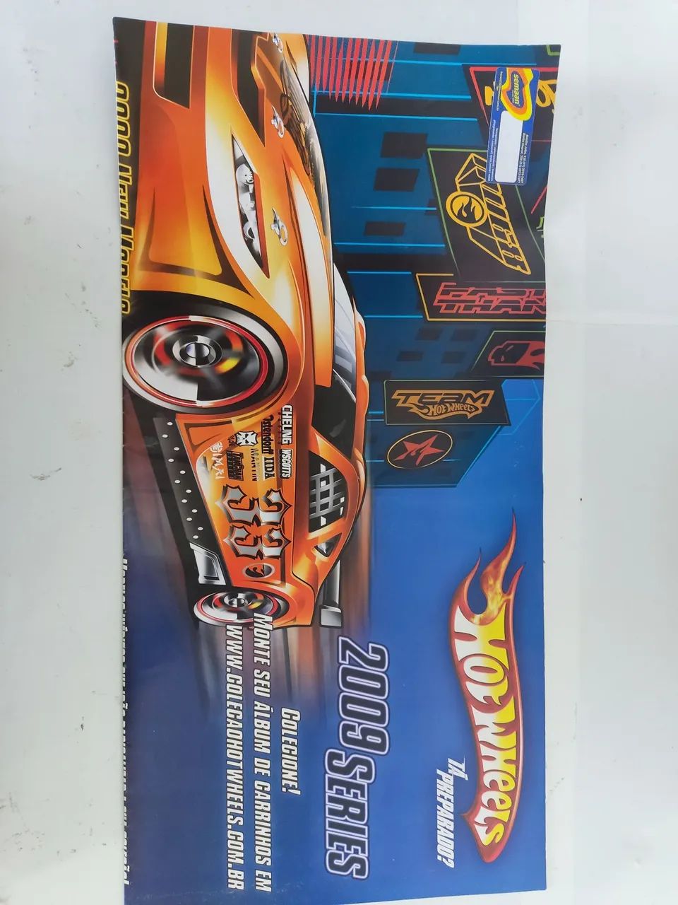 POSTER CATÁLOGO HOT WHEELS 2009 Series