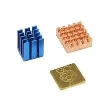 Kit Dissipador de Calor+cooler Raspberry Pi com Logotipo Oficial - Foto 2