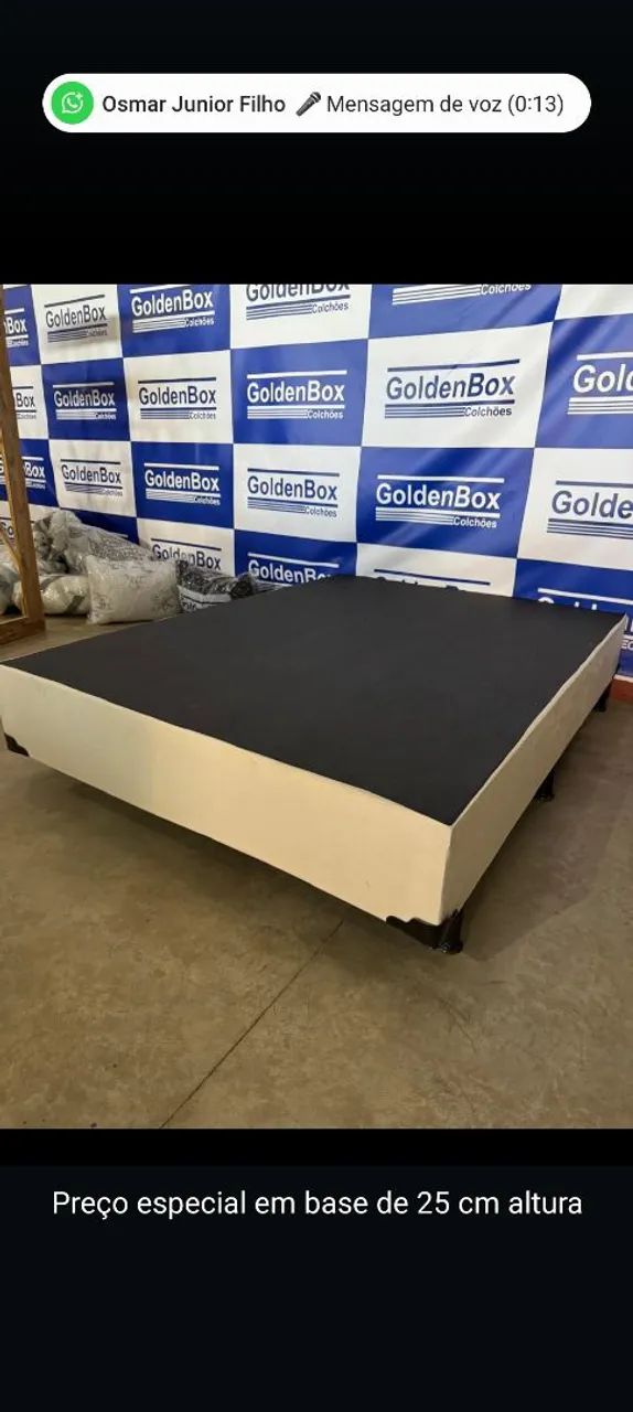 Base para cama 25cm altura - Preço Especial