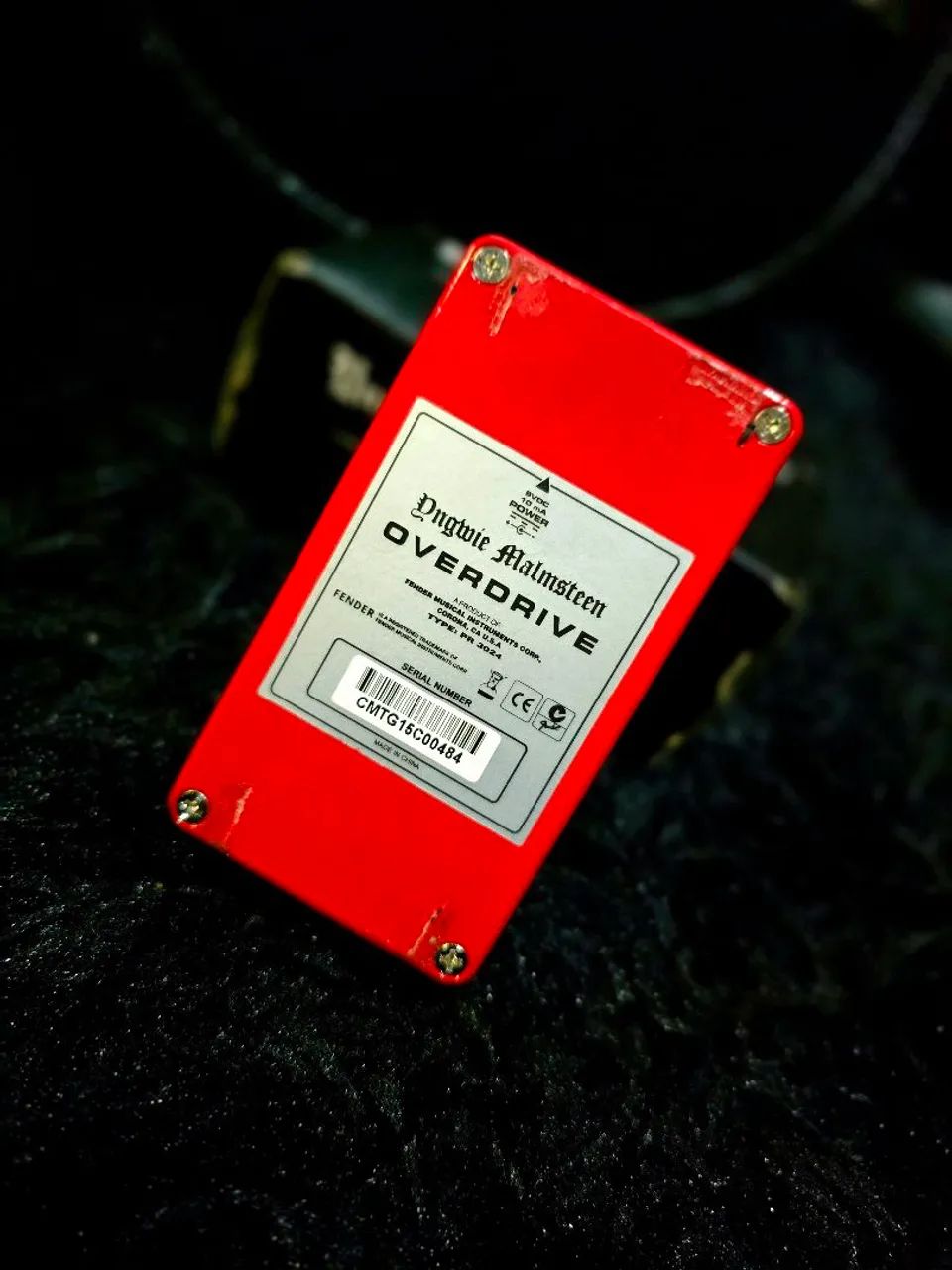 Pedal fender Overdrive yngwie malmsteen /ñ boss mxr tc Electronic