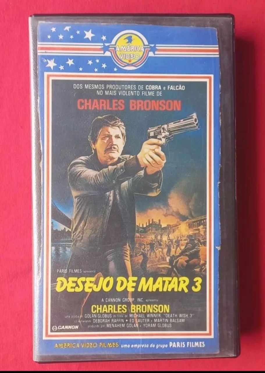 Desejo de Matar 3 - VHS Original - Charles Bronson