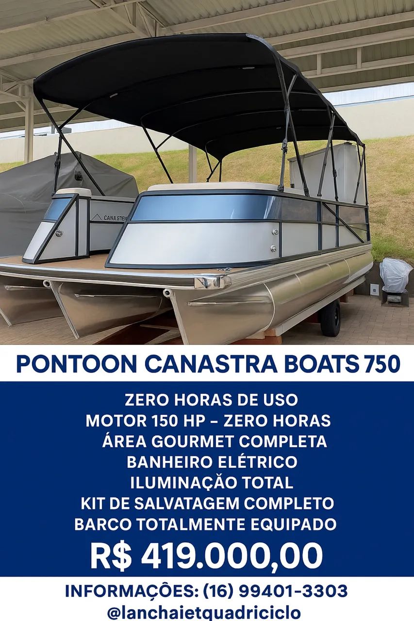 Canastra 750 pontoon 