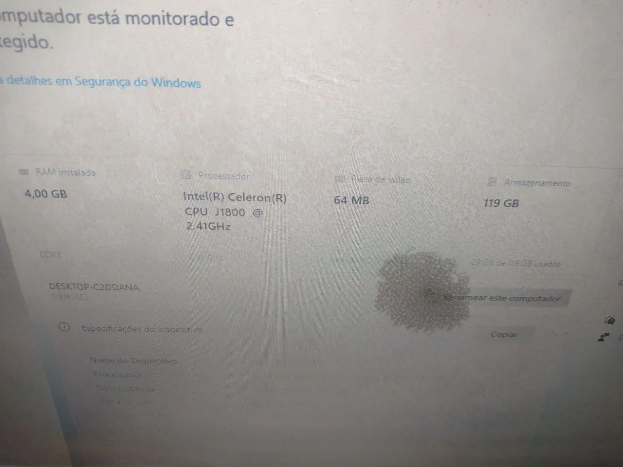 Computador completo64208795287427123
