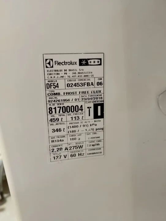 Vendo geladeira Frost Free 459 litros linda linda  - Foto 6