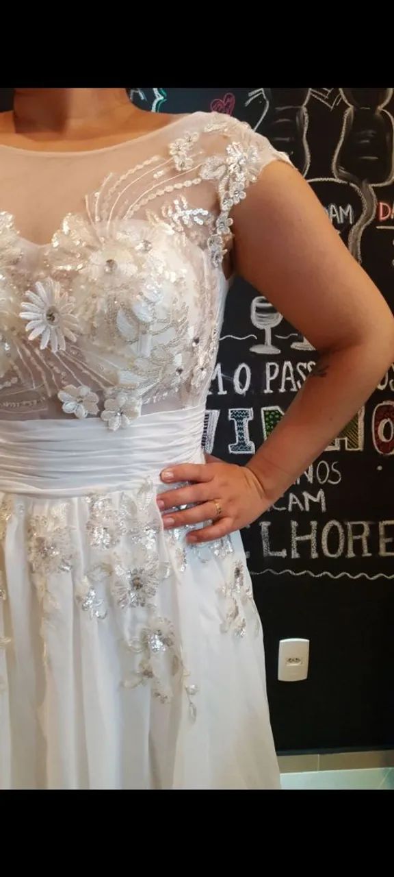 belissimo vestido de noiva - Foto 3
