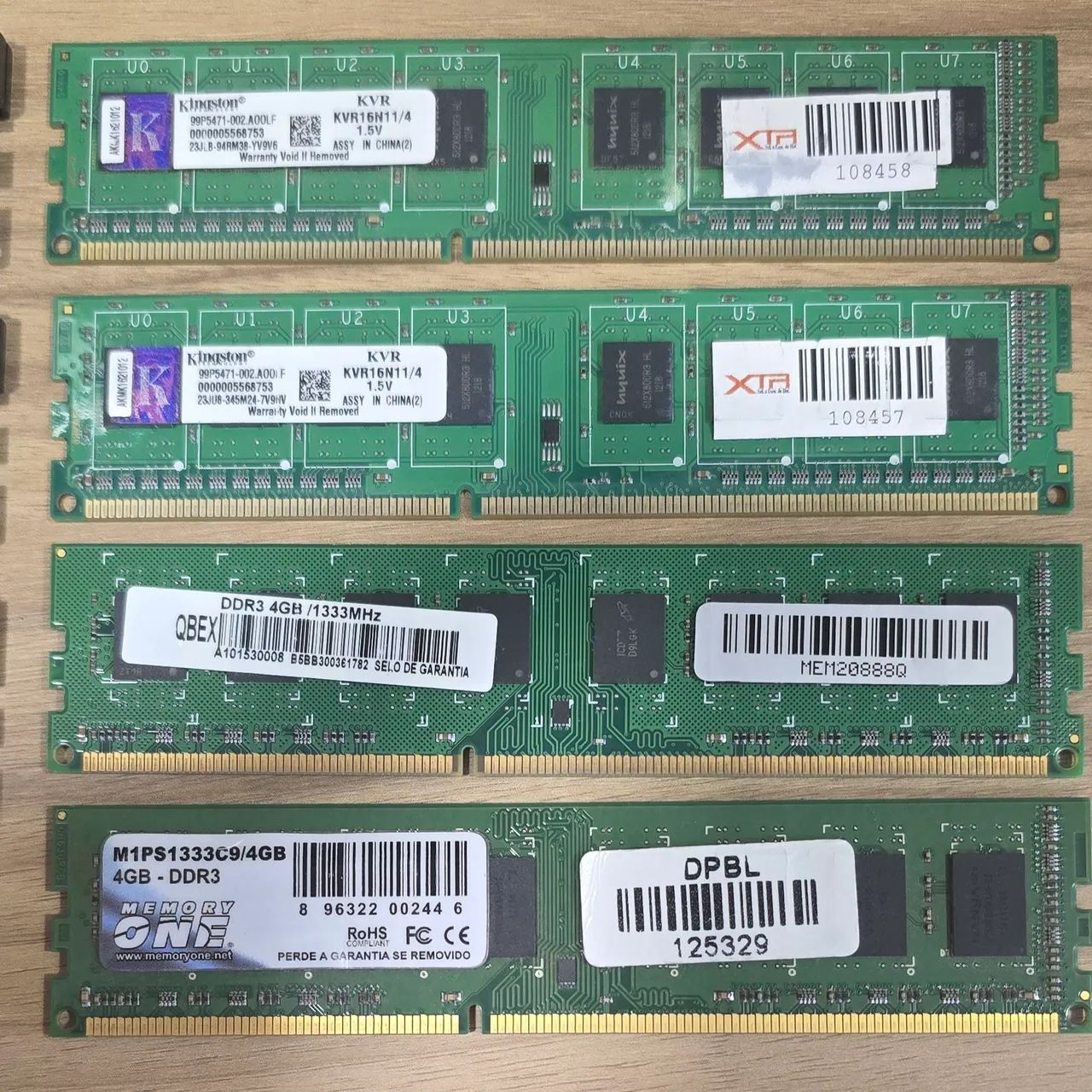 Memórias RAM DDR3 2Gb e 4Gb - Foto 2
