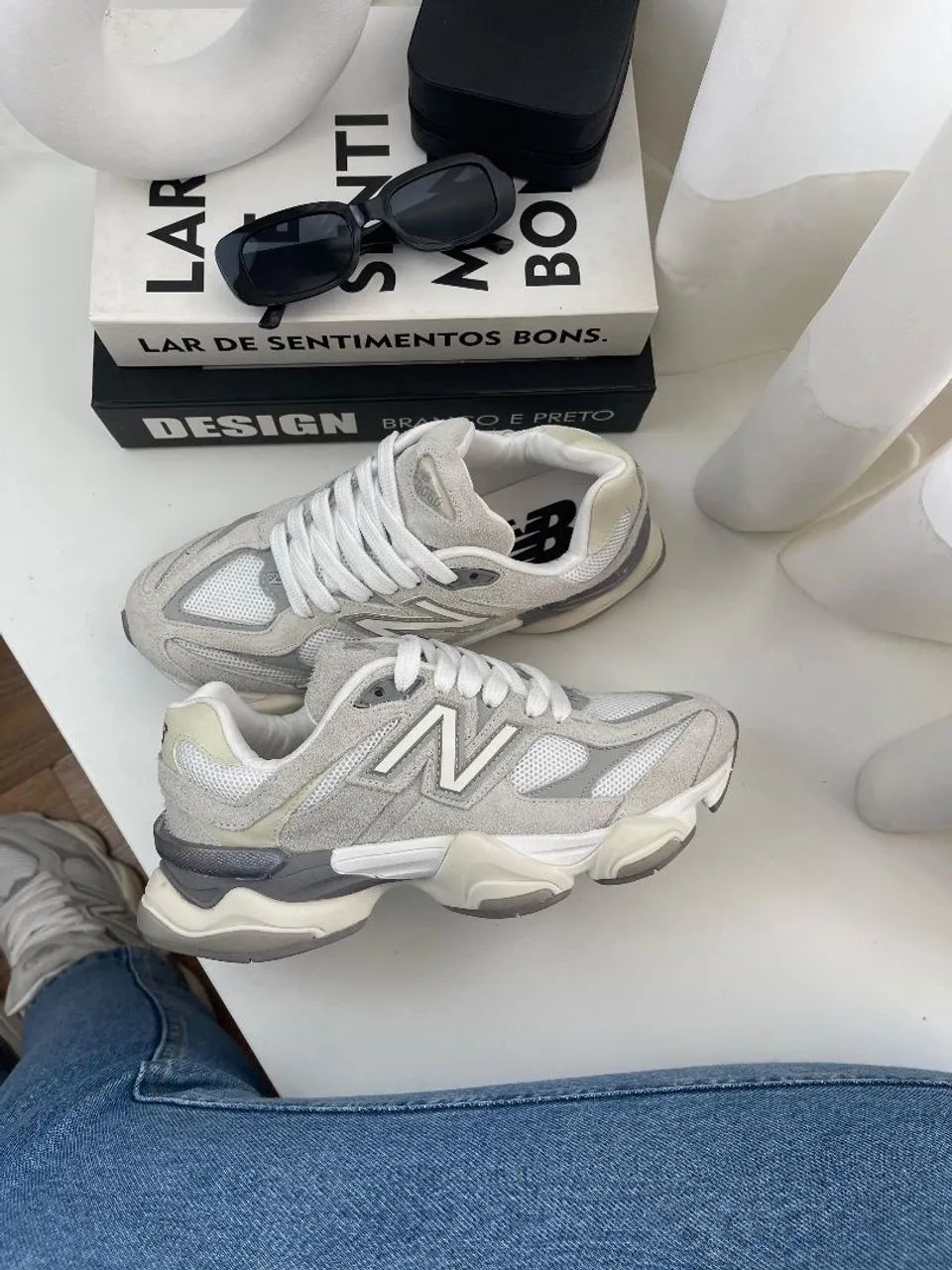 Tênis New Balance 9060 - Conforto e Estilo para seus Treinos - Foto 6