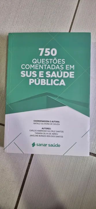 750 Questões Comentadas em SUS e Saúde Pública - Livros e revistas ...