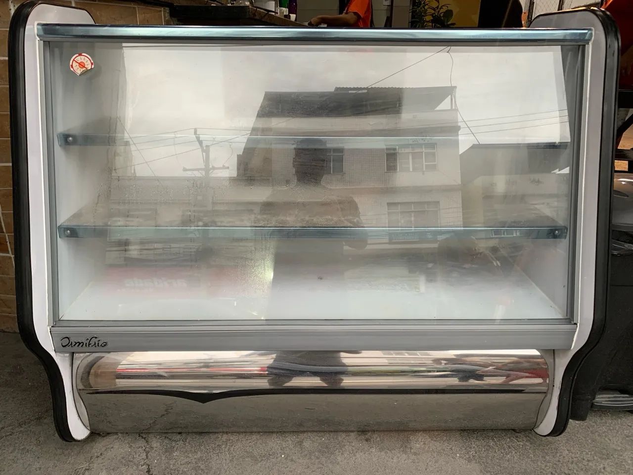 Balcão Refrigerado Toop 120cm 2 Placas Fria Vitrine Expositor 110v - Foto 5