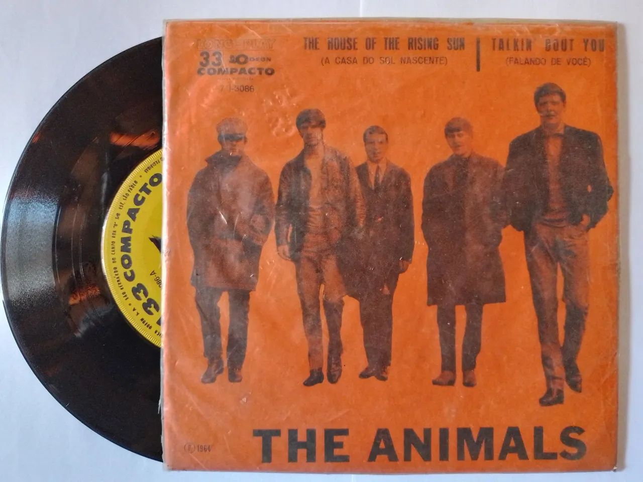 2 Vinis  Compactos The Animals + The Byrds kit  - Foto 6