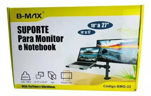 Suporte Evolut P/monitor E Notebook 17 A 27