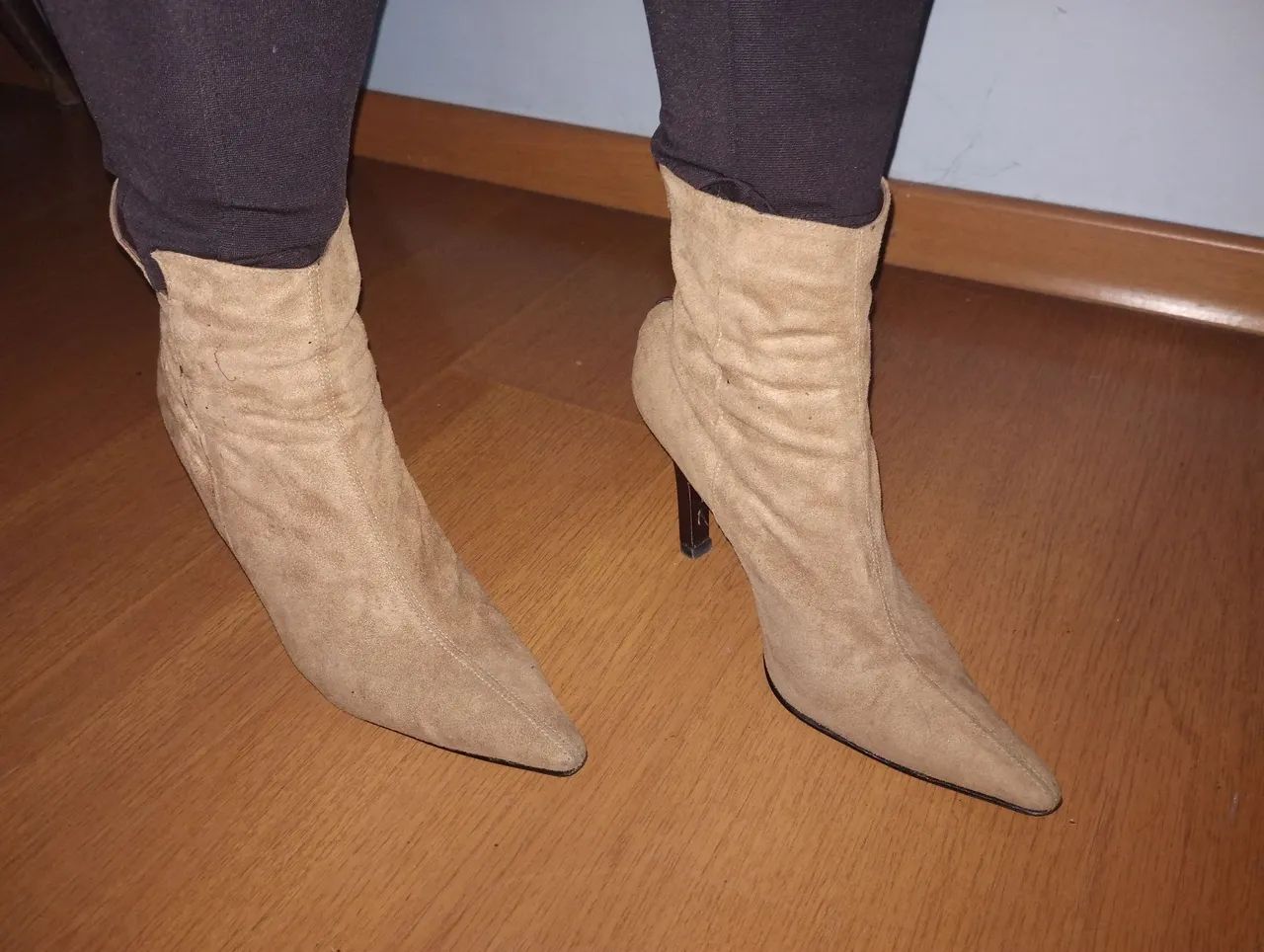 Botas de Salto Amarelas - Foto 5