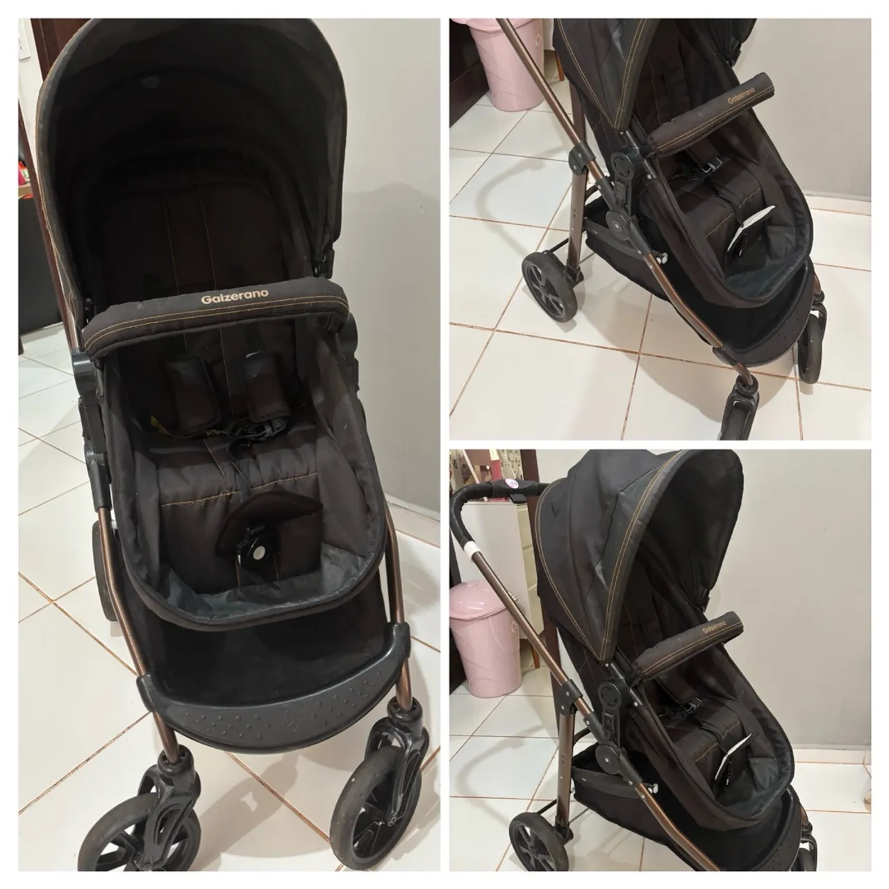 Carrinho de Bebê Moisés Galzerano