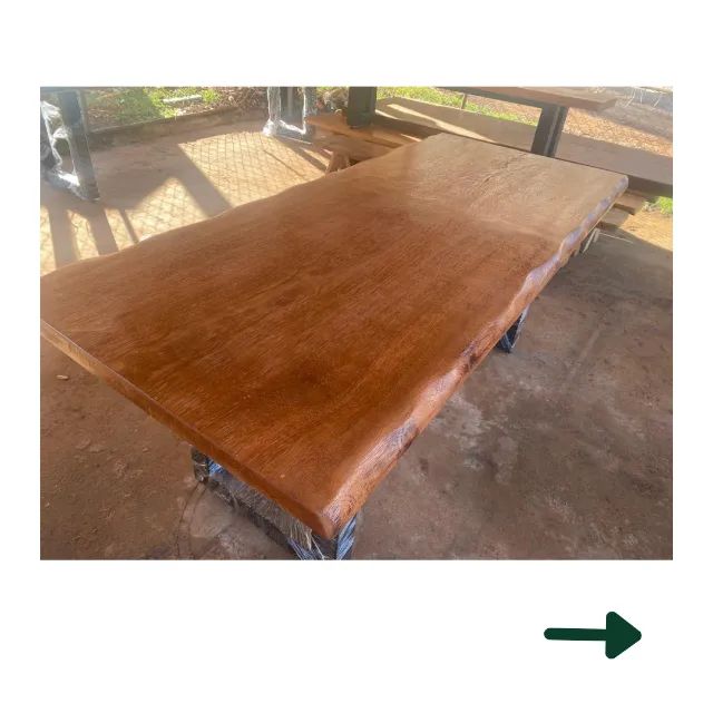 mesa de jantar madeira entrega grátis df - Foto 5
