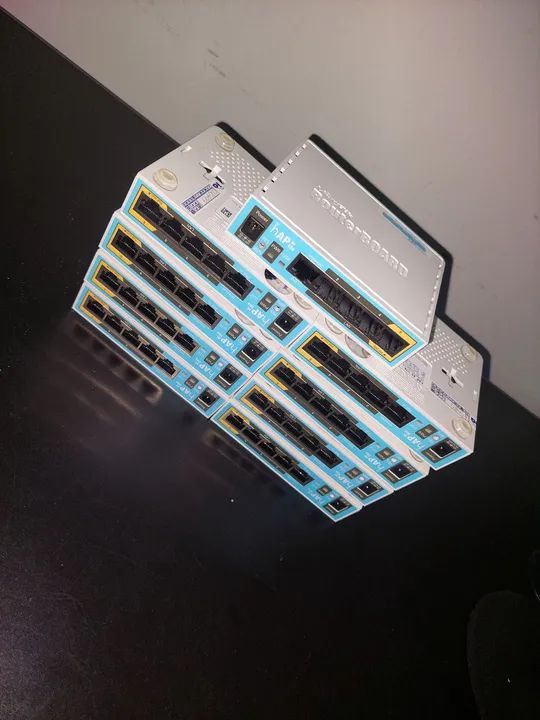 Access point indolor MikroTik RouterBoard EB952Ui-5ac2nD Azul-Branco  - Foto 2