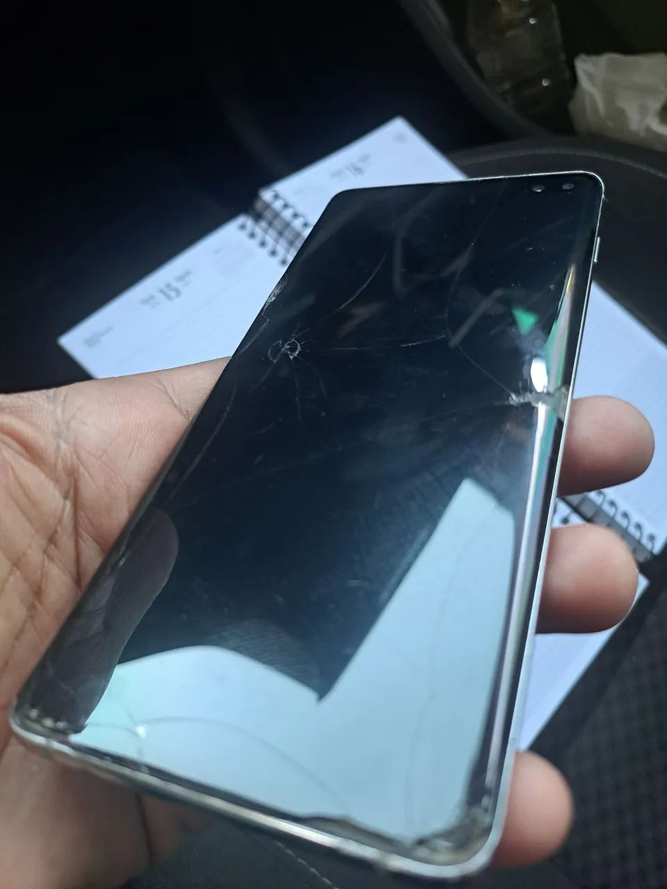 Vendo Placa Celular Samsung S10+ (Plus) 128 gb - Foto 3