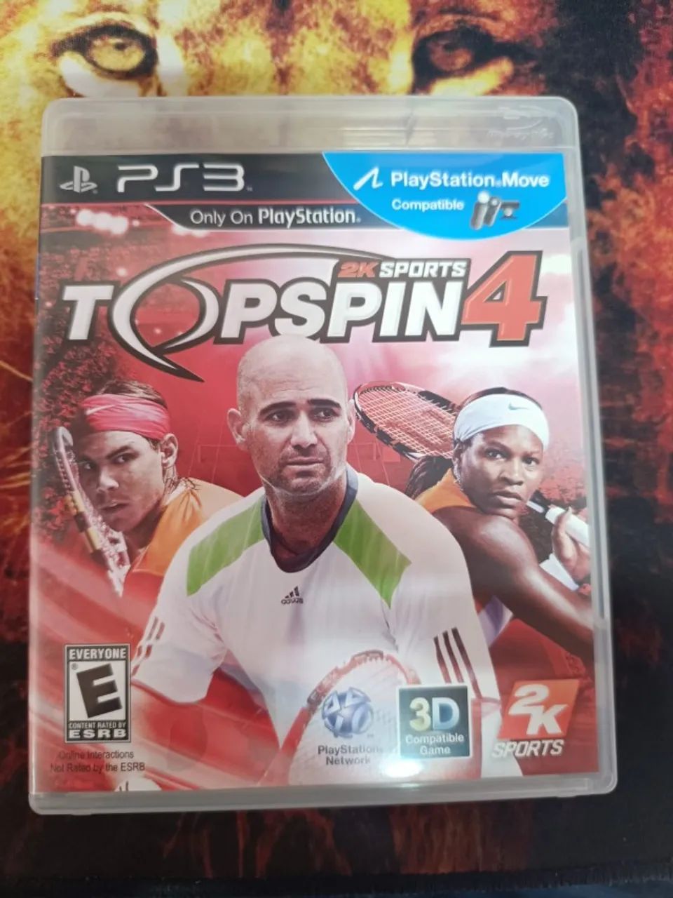 Jogo Top Spin 4 Standard Edition Ps3 Físico Seminovo