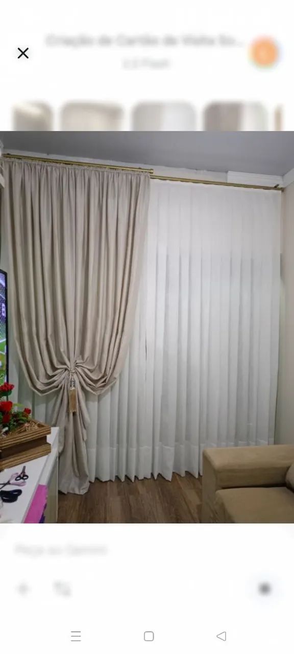 Cortinas e persianas sob medida  - Foto 5