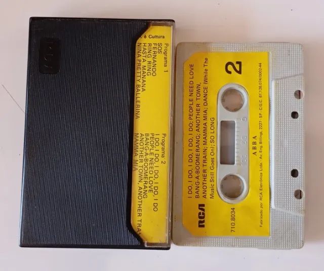 Fita Cassete K7 Abba Original RCA - Foto 2