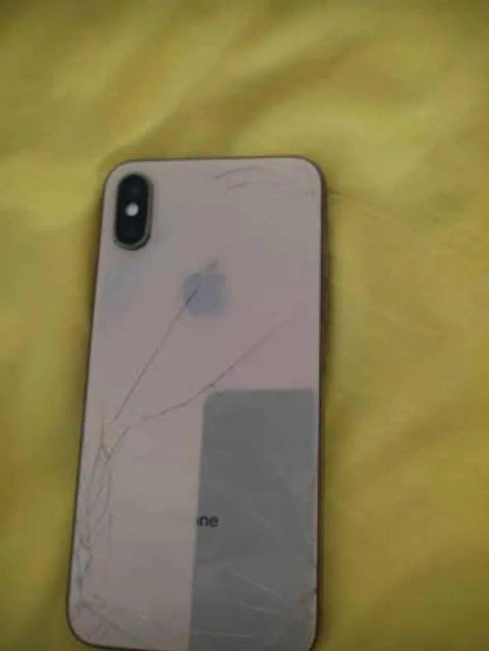 iPhone XS 64g Troco Traseira quebrada Mais não influencia Face Id Off ...
