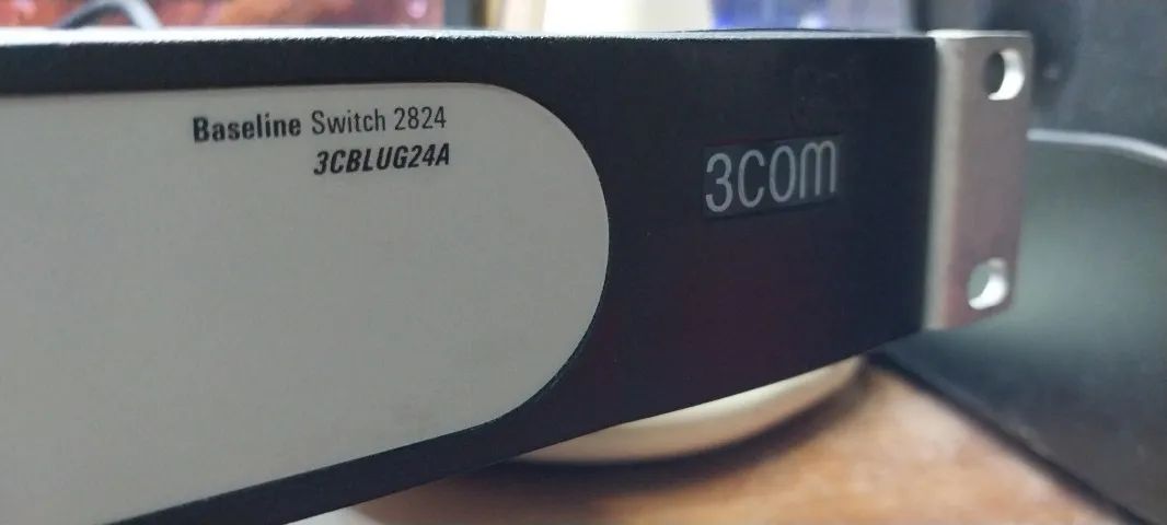 Switch 2824 3COM 24 portas usado e funcionando - Foto 2