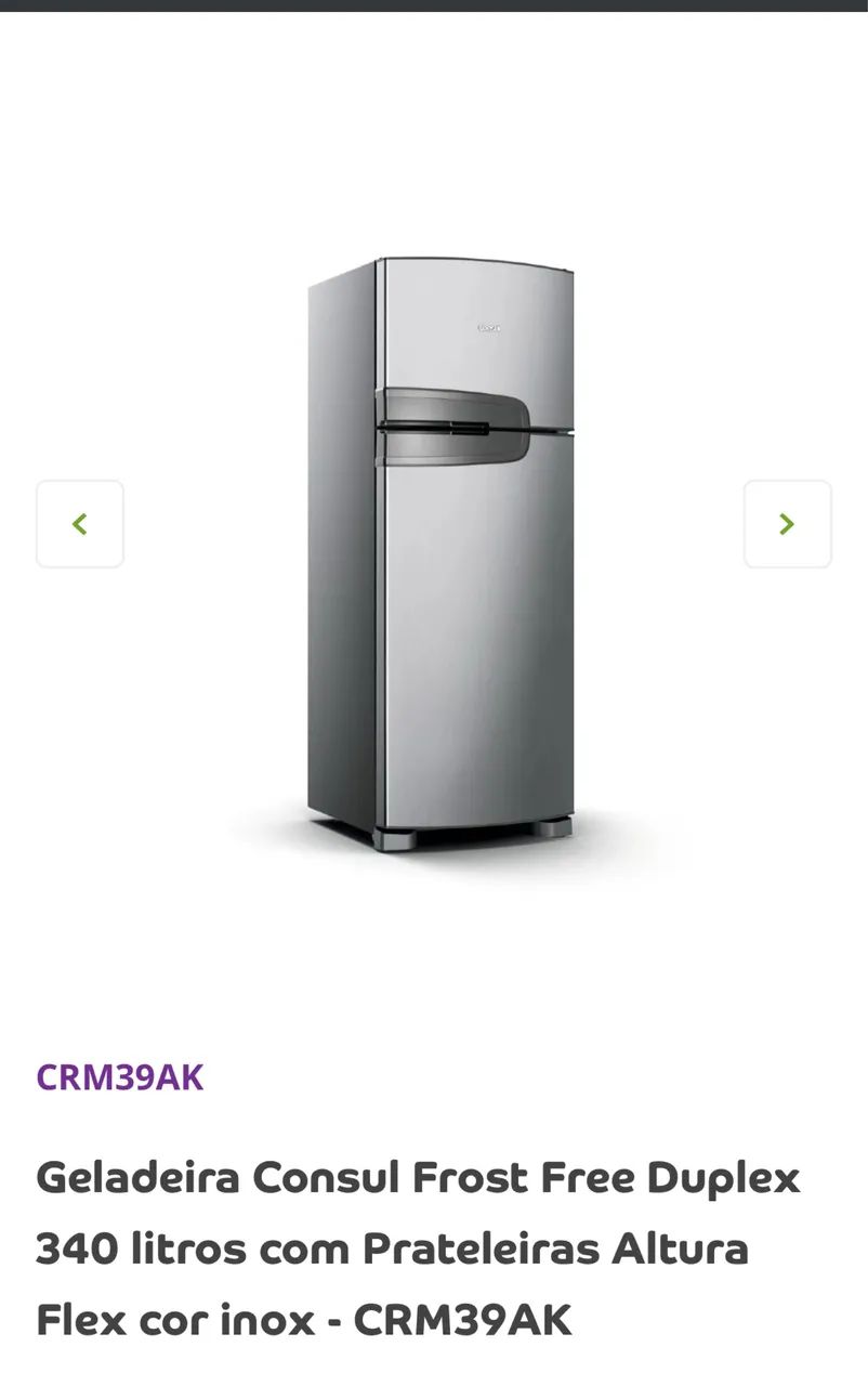Geladeira cônsul duplex inox  - Foto 2