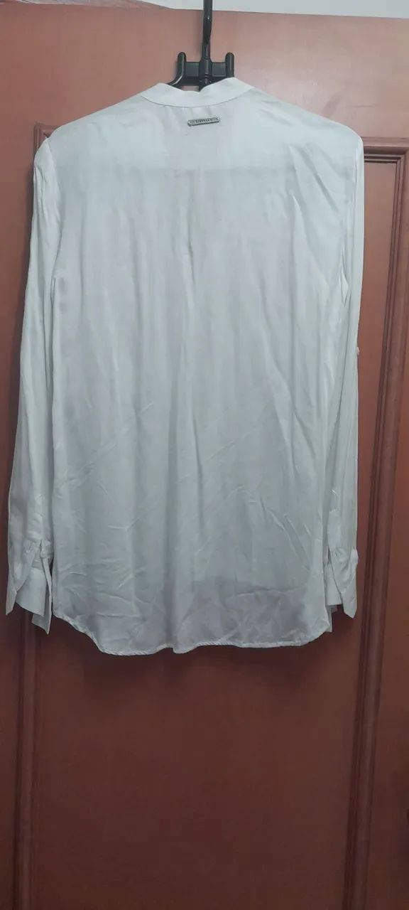 Camisa Branca Manga Longa Bobstore - Foto 2