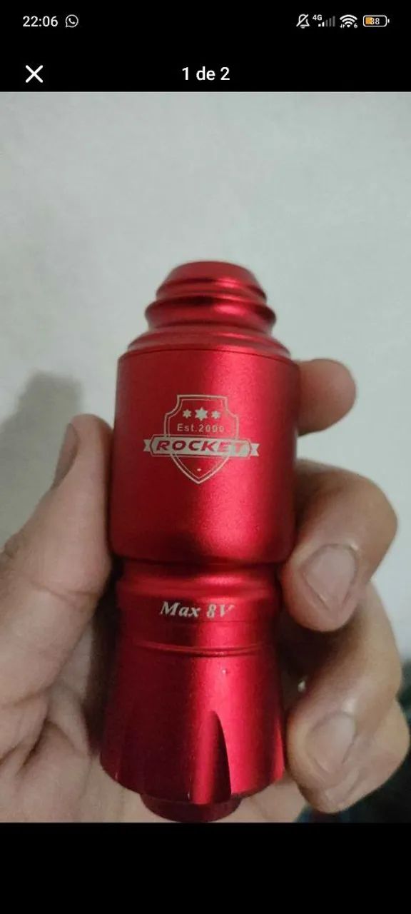 Máquina de tatuagem pen rotativa Rocket