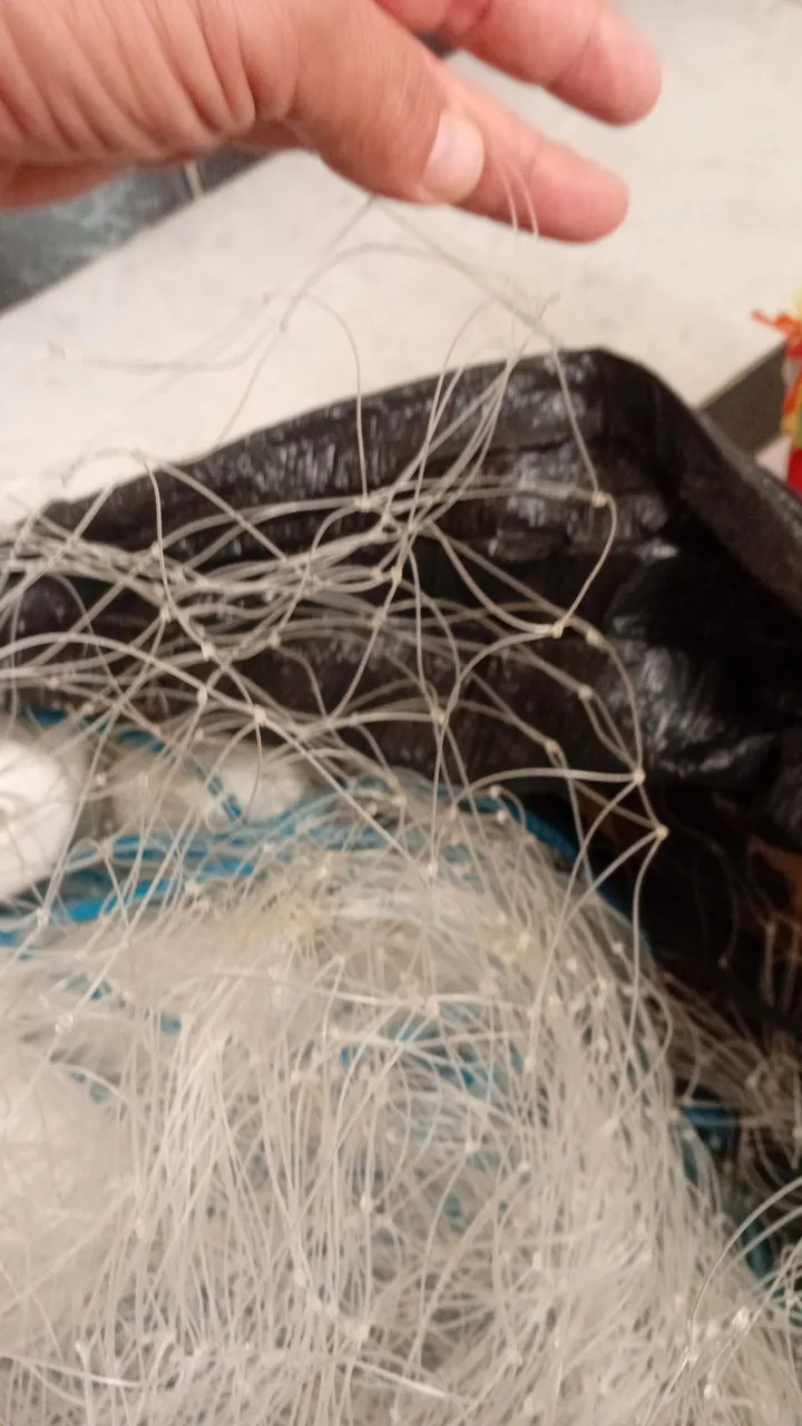 Rede de pesca feiticeira