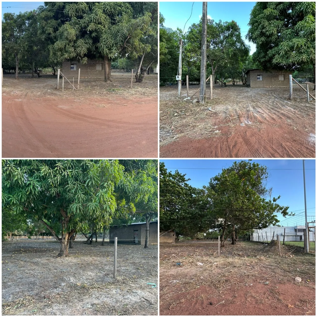 Terreno com uma casa alvenaria 
