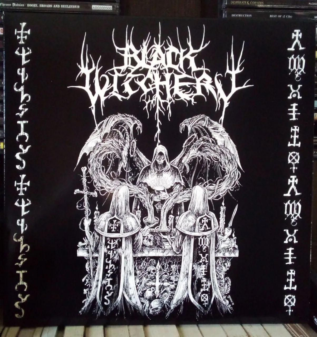 Black Witchery / Revenge - Holocaustic Death March to Humanity's Doom (Split MLP) 2015 - Foto 3