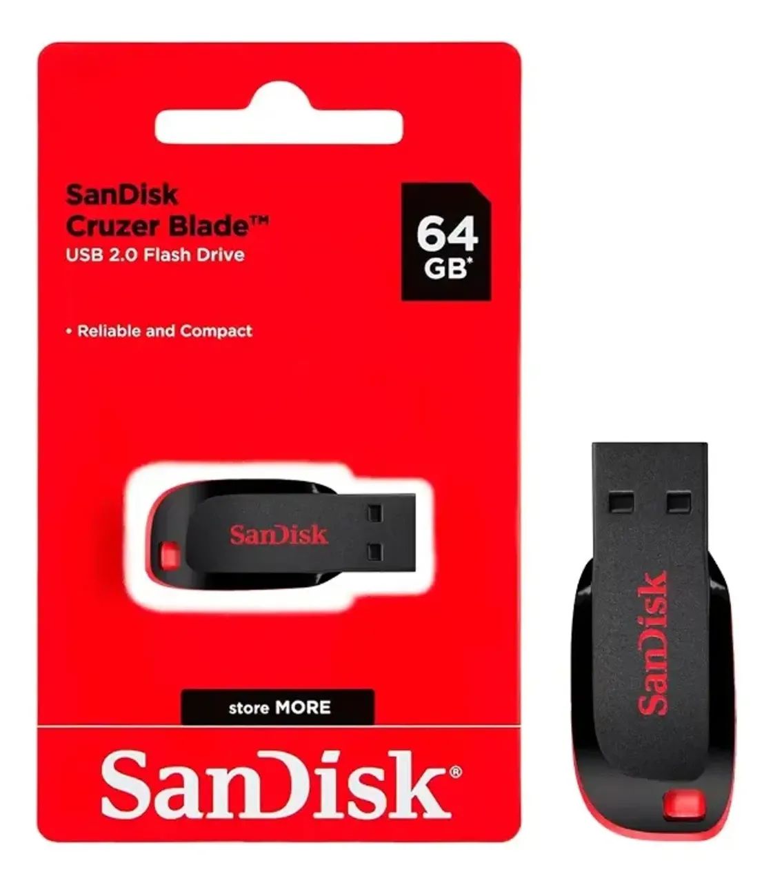 USB Flash Drive 64GB Memory Stick Cruzer Blade 2.0