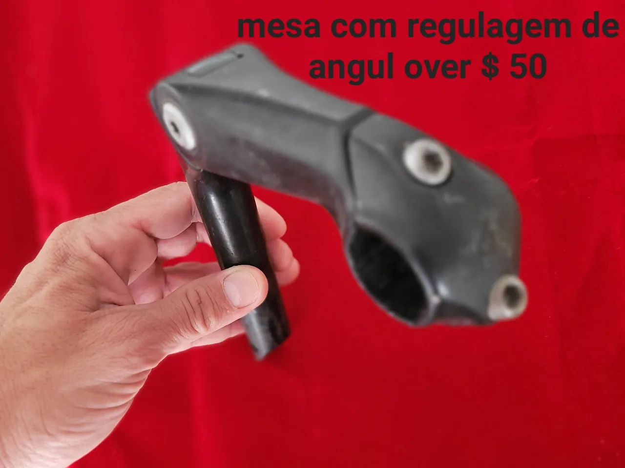 Mesa com regulagem de ângulo para bike