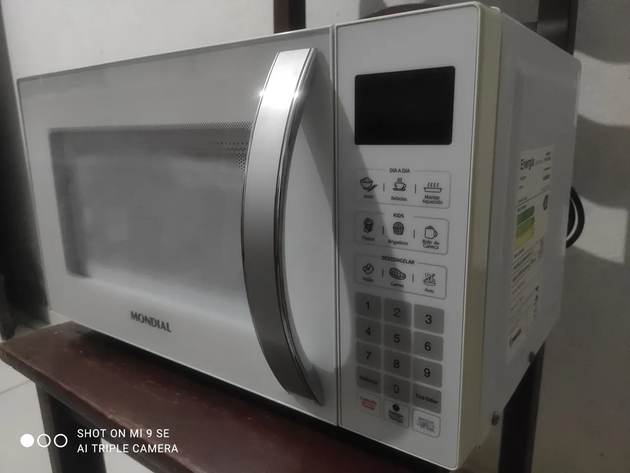 Micro-ondas Mondial - Novo
