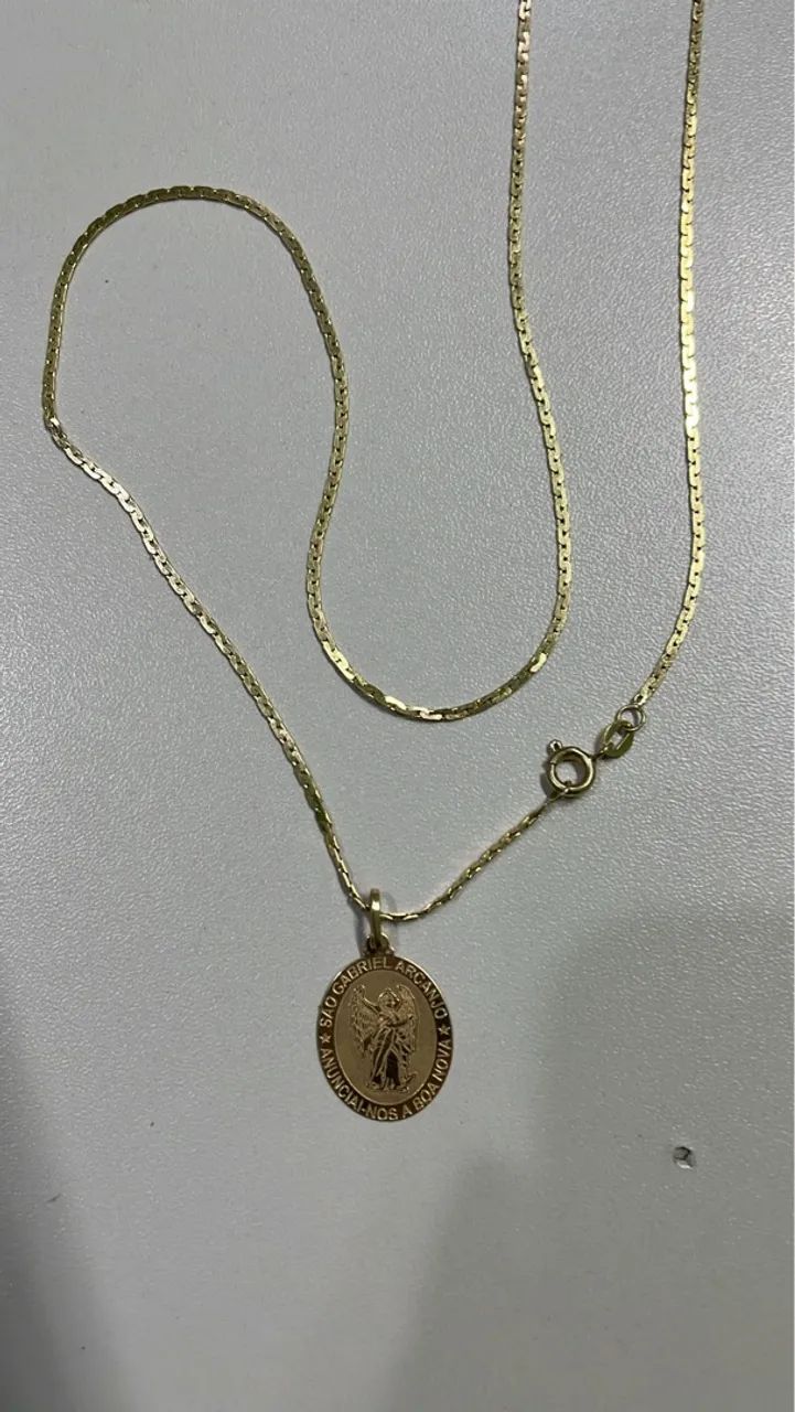 Cordão de ouro 18k novo 7 gramas e 60cm - Foto 4