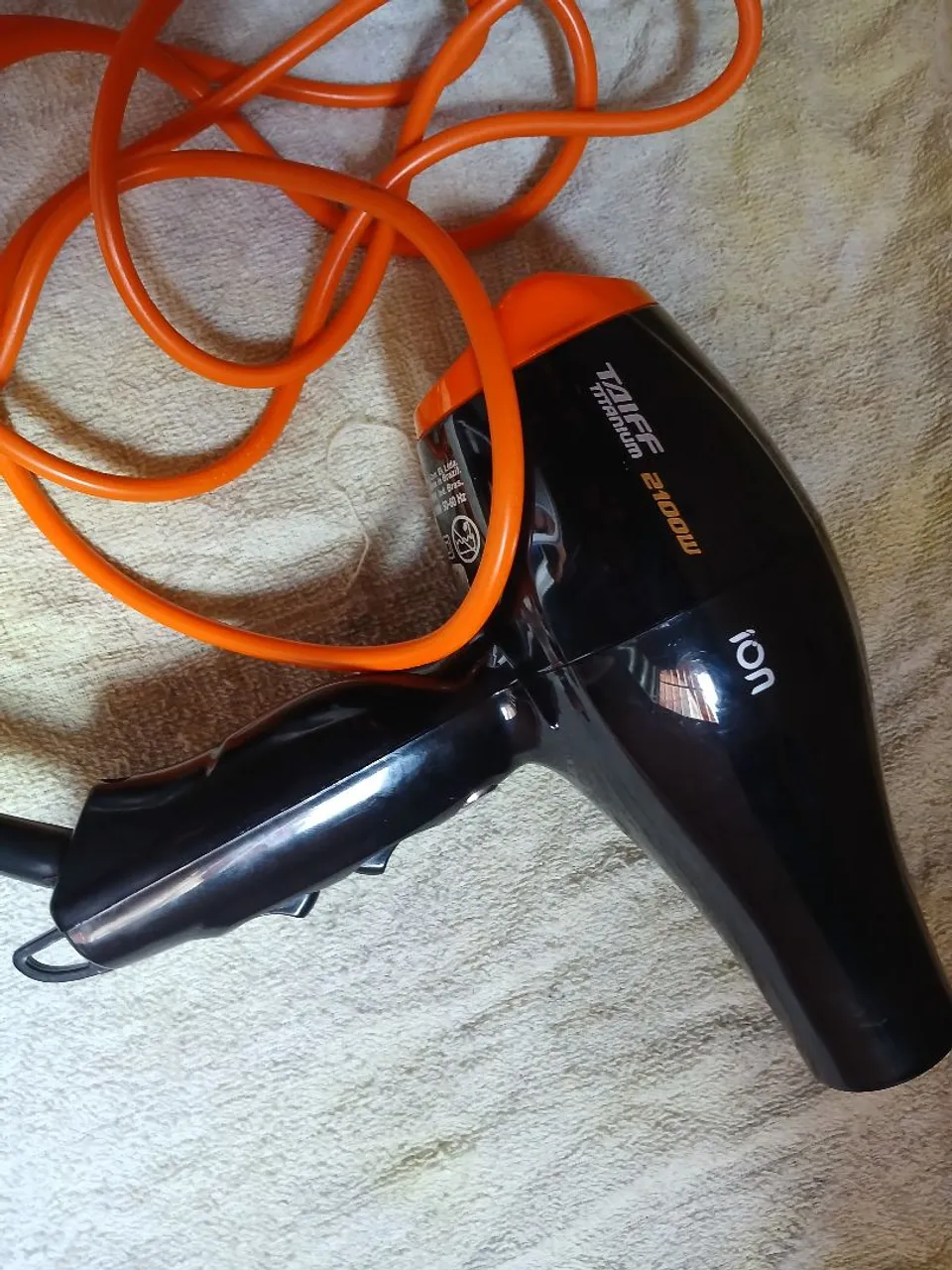 Secador de Cabelo Taiff Titanium 2100W com Íon