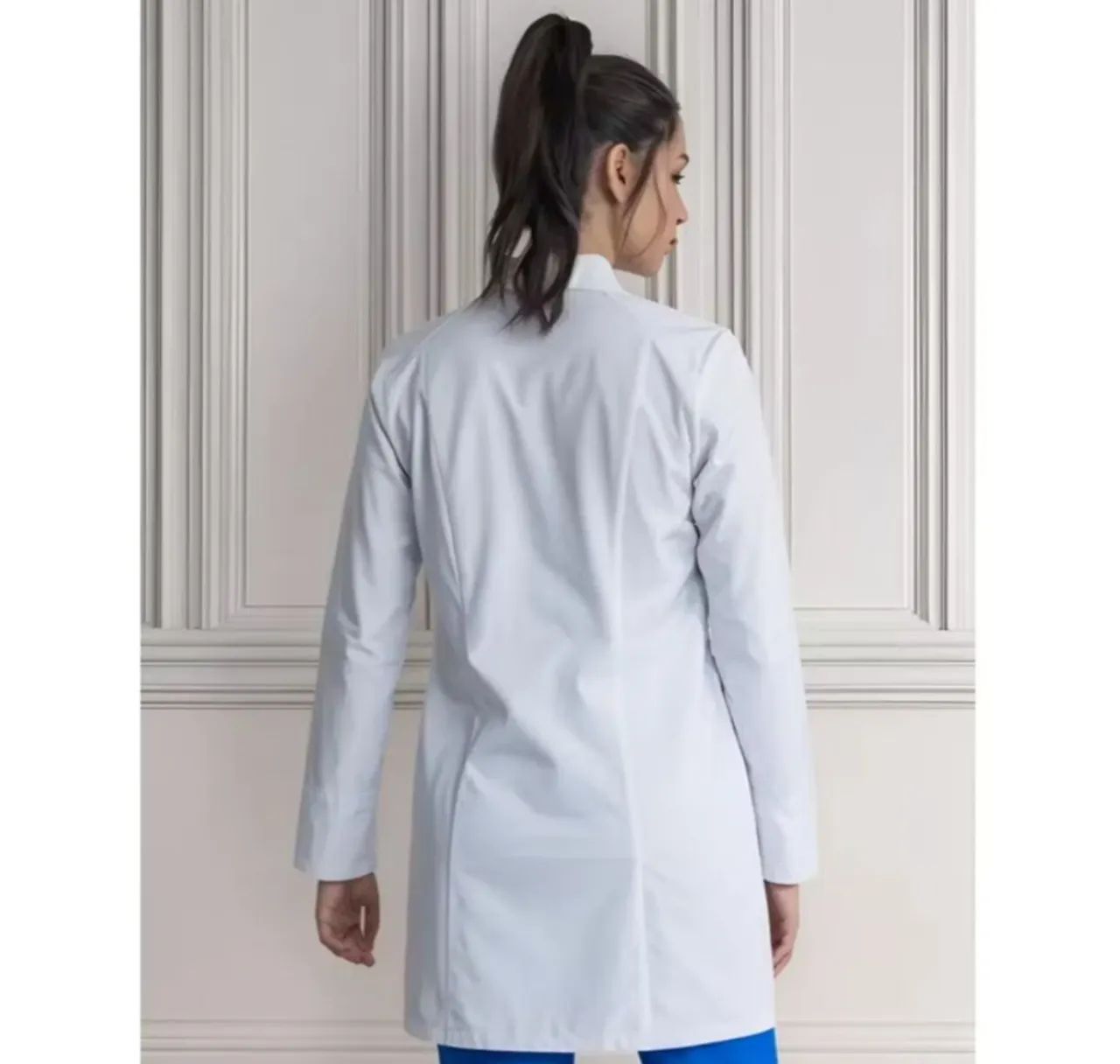 JALECO BRANCO TAM G - Foto 4