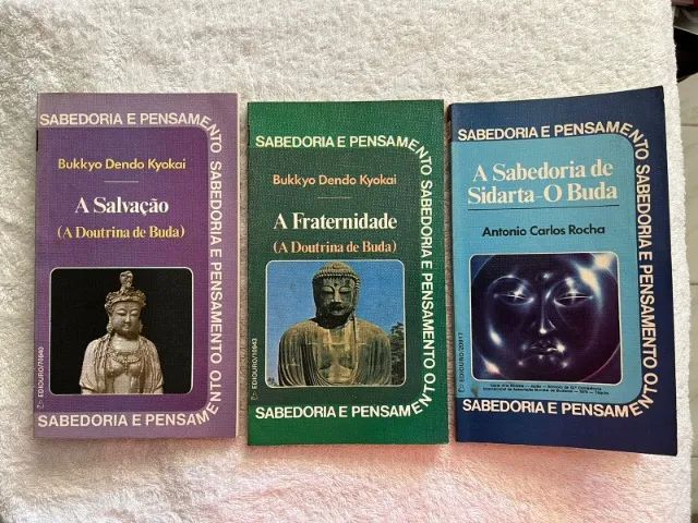 3 Livros -  Sabedoria e Pensamento