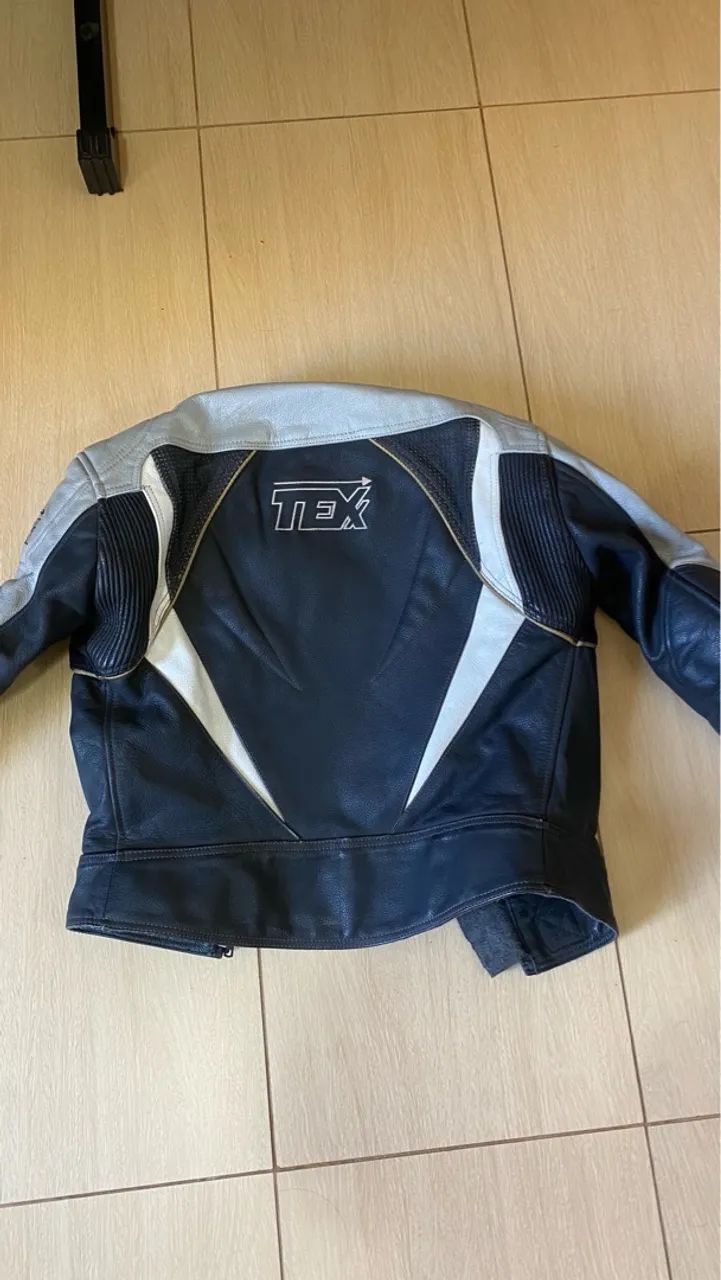 Jaqueta de Motociclista TEX Couro e Proteção - Foto 2