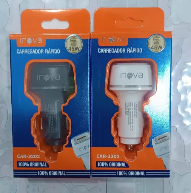 Carregador Veicular Com Entradas Para Iphone, Tipo C E V8 - Foto 5