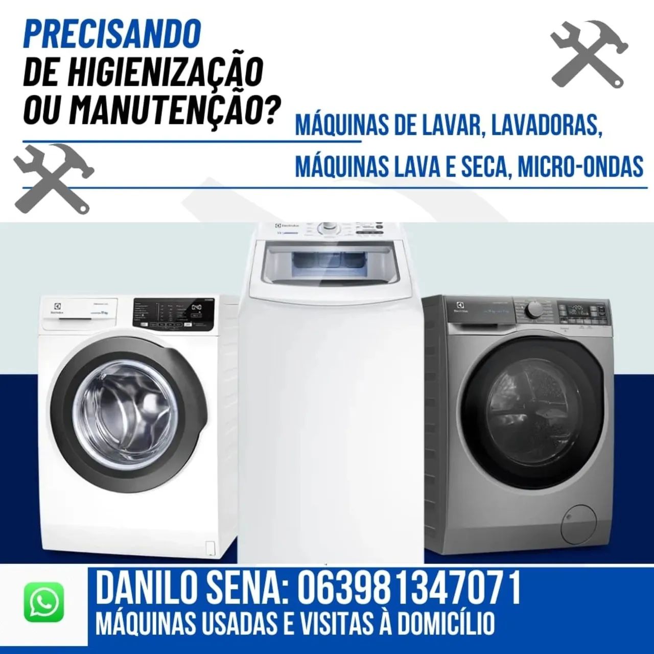 Técnico em máquina de lavar, maquina lava e seca, lavadoras  - Foto 2