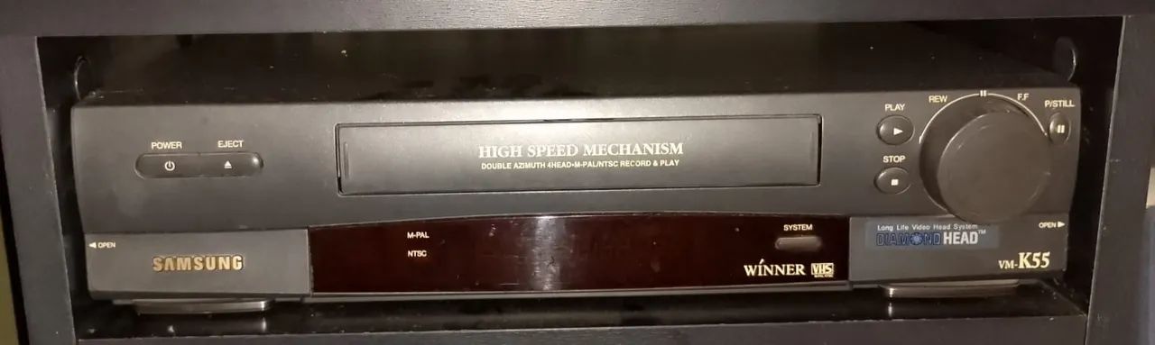 Vhs Samsung Funcionando com Fitas Vhs