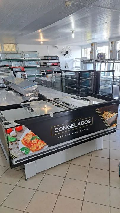 A. Ilha de congelados 1.90m é 2.90mt  Gelopar 